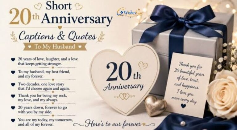 20th Wedding Anniversary