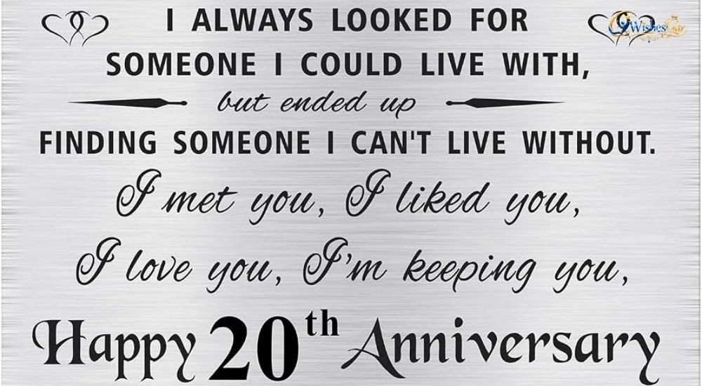 20th Wedding Anniversary (3)