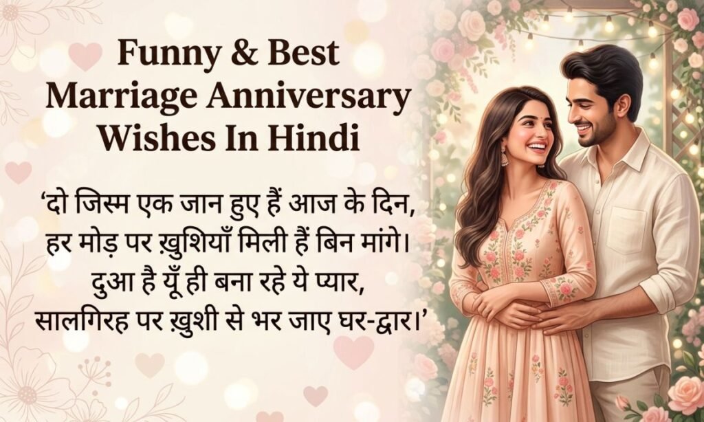 Marriage Anniversary Wishes in Hindi (1)
