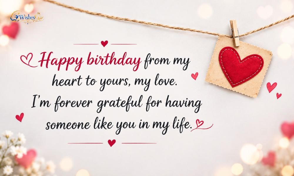 Birthday Wishes for My Soulmate 