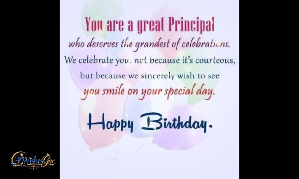 Birthday Wishes for Principal (10)