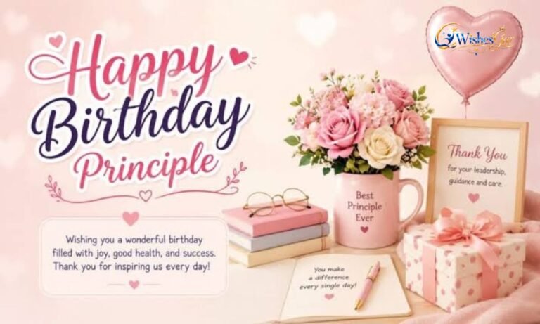 Birthday Wishes for Principal