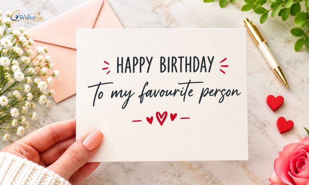 Birthday Wishes for Your Favorite Person