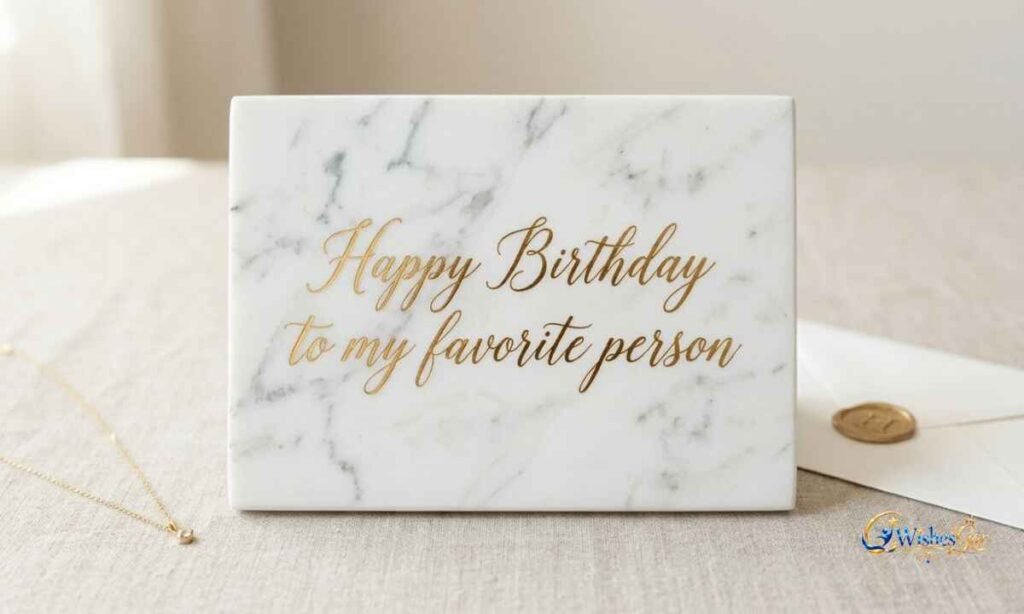 Birthday Wishes for Your Favorite Person