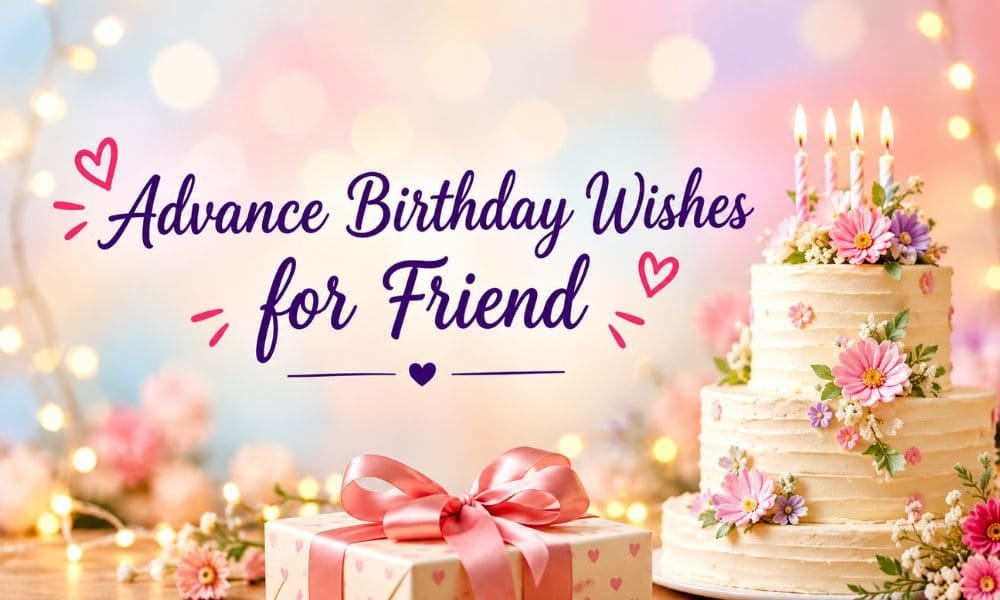 Birthday Wishes in Advance