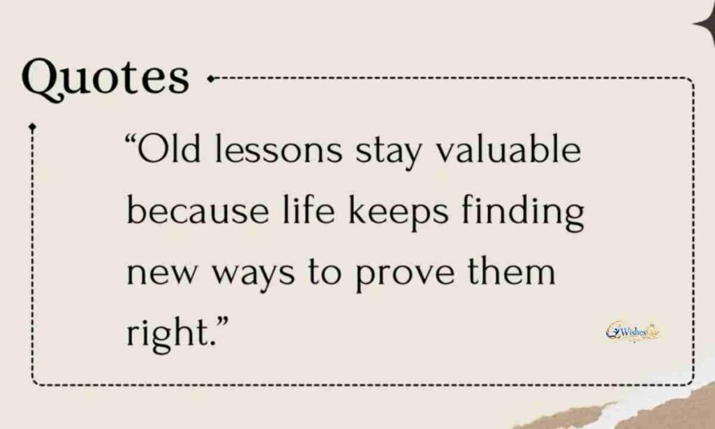 Old Is Gold Quotes