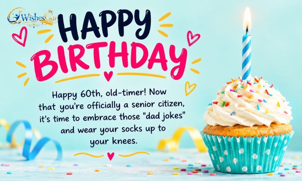 60th Birthday Wishes for a Friend