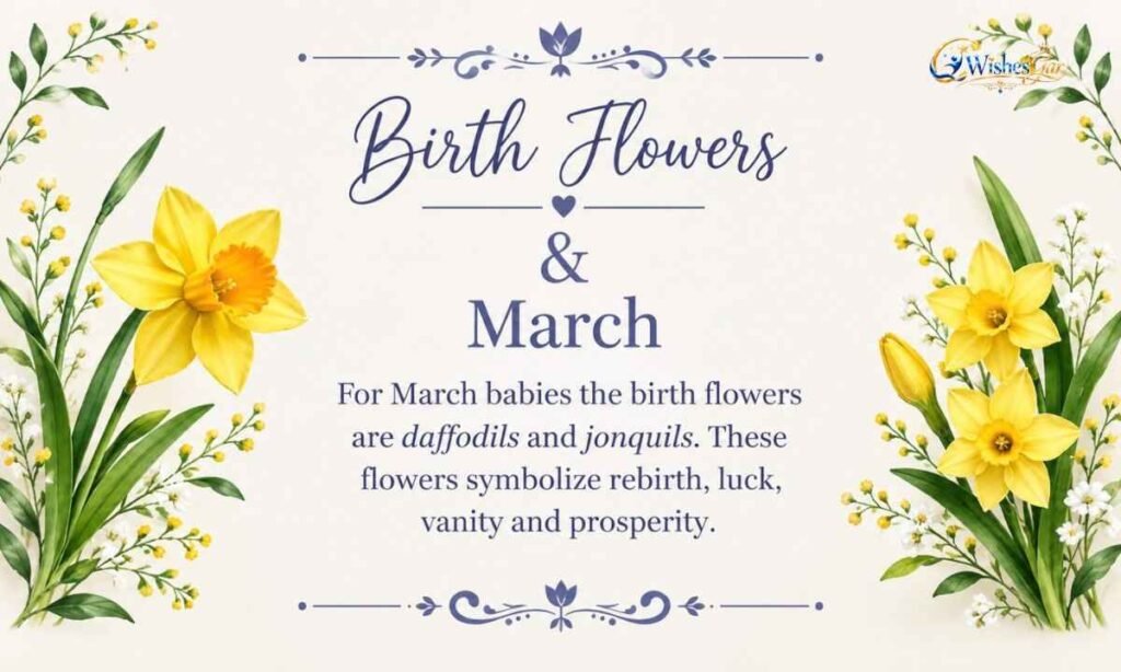 Birthday Month Flowers
