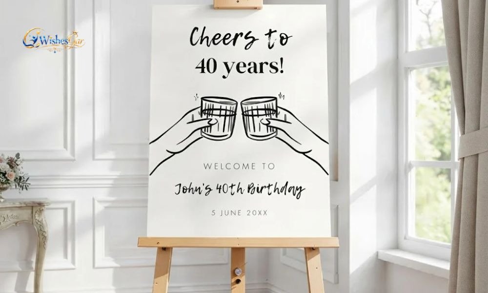 40th Birthday Party Ideas at Home