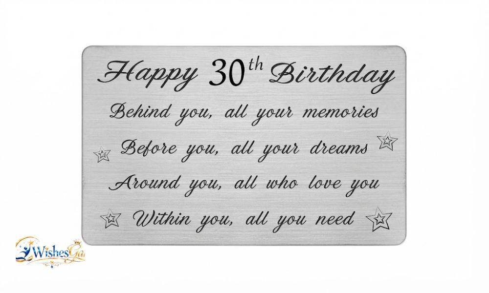 30th Birthday Wishes