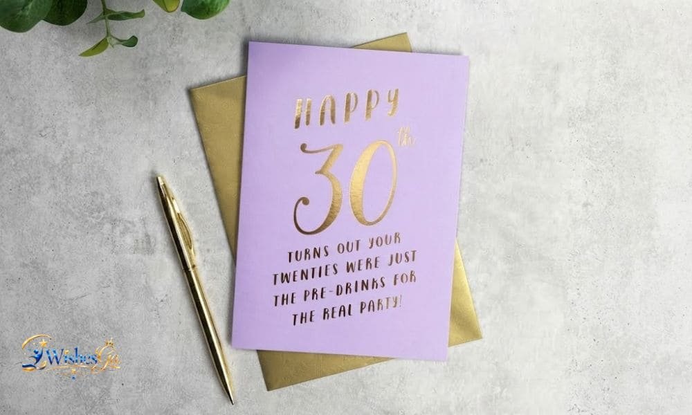 30th Birthday Wishes
