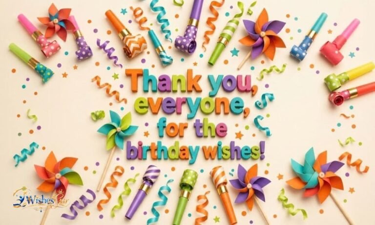 Thank You Messages for Birthday Wishes